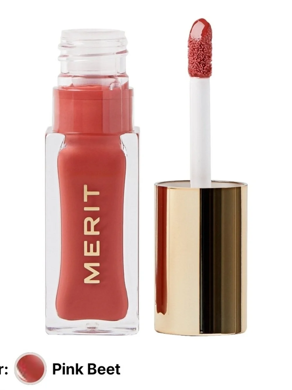 MERIT Tinted Lip Oil in Slate Blue Packaging
